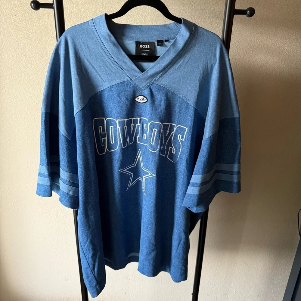 Boss NFL cowboys Light Blue NFL Jersey